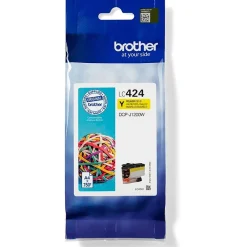 Brother Tintenpatrone LC-424Y gelb