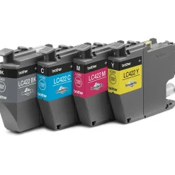 Brother Tintenpatronen LC-422VAL Multipack (je 1x BK/M/C/Y)