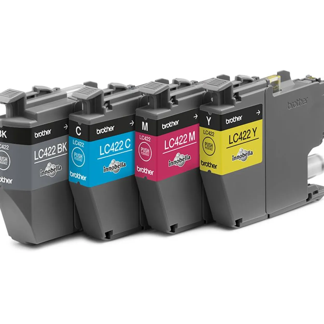 Brother Tintenpatronen LC-422VAL Multipack (je 1x BK/M/C/Y)
