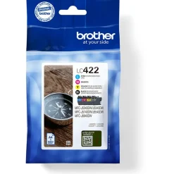 Brother Tintenpatronen LC-422VAL Multipack (je 1x BK/M/C/Y)