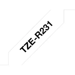 Brother TZ-ER231 Laminiertes Tape 12mm weiß