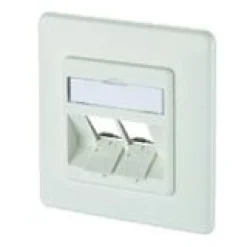 BTR NETCOM Multimedia-Steckdose UP Kanaleinb 1slot ws RAL9010