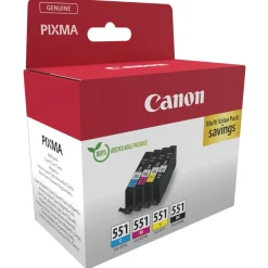 Canon Ink/CLI-551 C/M/Y/BK MULTI SEC