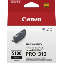 Canon INK PFI-5100 MBK EUR MATTE BLACK INK TANK