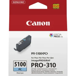 Canon INK PFI-5100 PC EUR PHOTO CYAN INK TANK