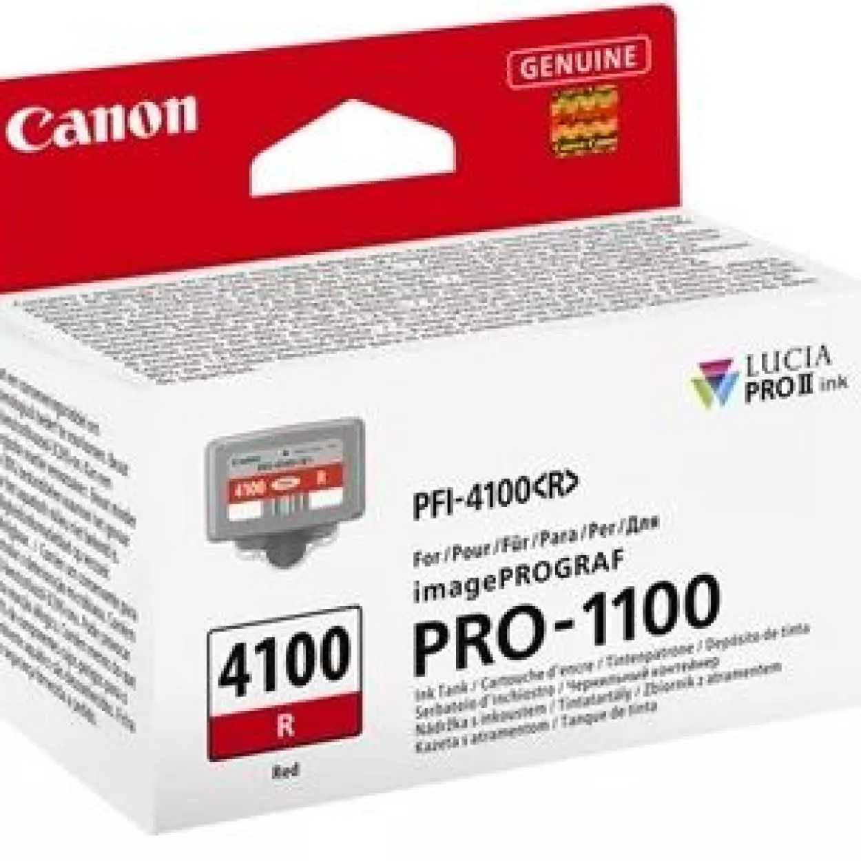 CANON INK PFI-4100 R RED INK TANK