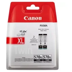 CANON PGI-570XL Ink Cartridge BK TWIN BL SEC