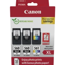 CANON PG-560XLx2/CL-561XL Ink Cartridge PVP