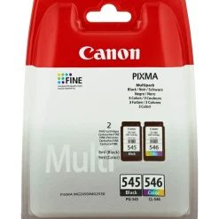 Canon Tinte PG-545/546 Multipack 8287B005 schwarz, cyan, magenta, gelb