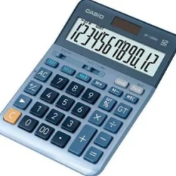 CASIO DF-120EM Tischrechner blau