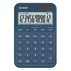 CASIO MS-20YC-NY Taschenrechner marineblau