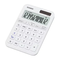 CASIO MS-20YC-WE Taschenrechner weiß