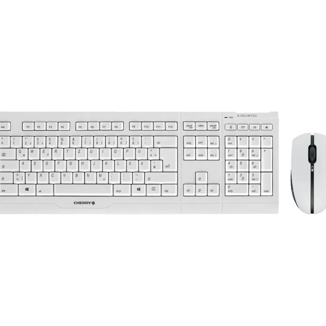 CHERRY B.Unlimited 3.0 Deutsch USB grau