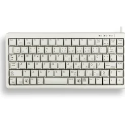 CHERRY Compact Tastatur G84-4100LCMCH-0 CHERRY ML PS/2 & USB Schweizer Deutsch grau (kabelgebunden)