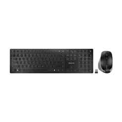 Cherry Desktop DW 9500 SLIM WL AES black/grey BT, kabellos, CH