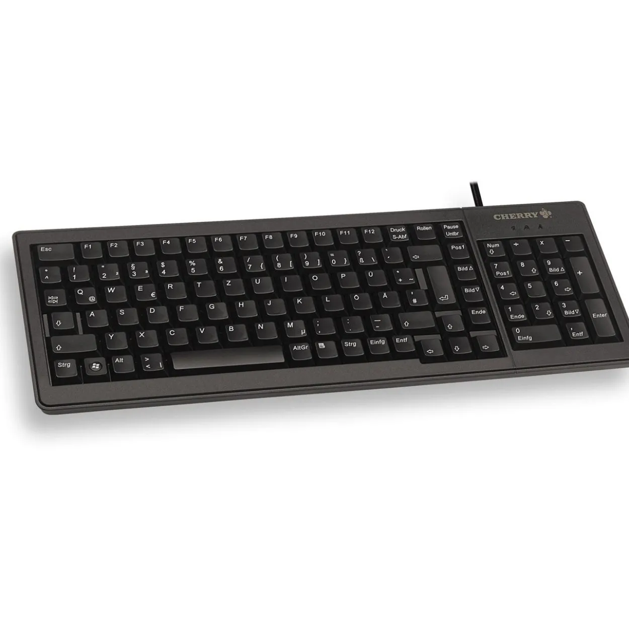CHERRY G84-5200LCMEU-2 CHERRY ML PS/2 & USB Englisch schwarz (kabelgebunden)