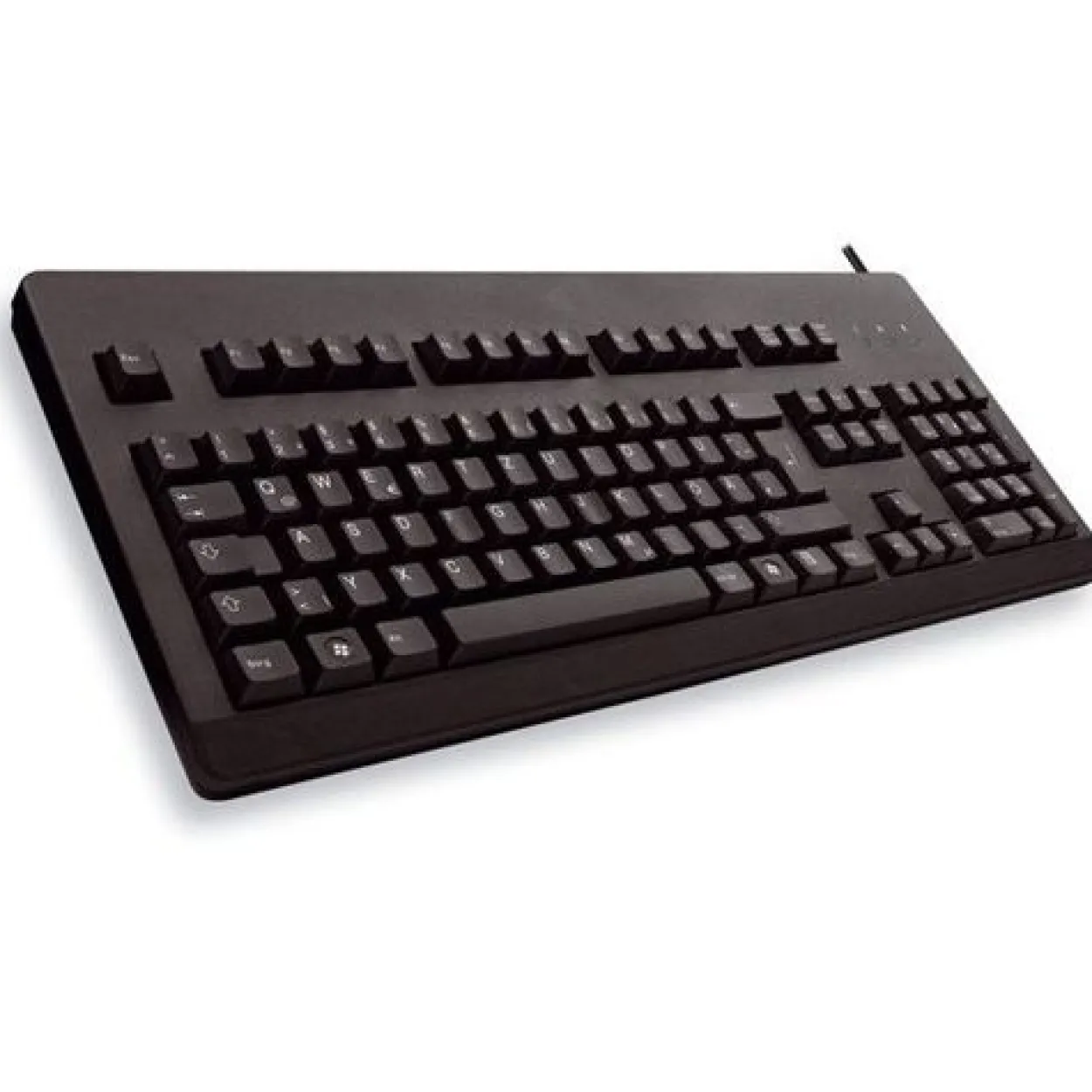 CHERRY G80-3000LPCDE-2 PS/2 & USB Deutsch schwarz (kabelgebunden)