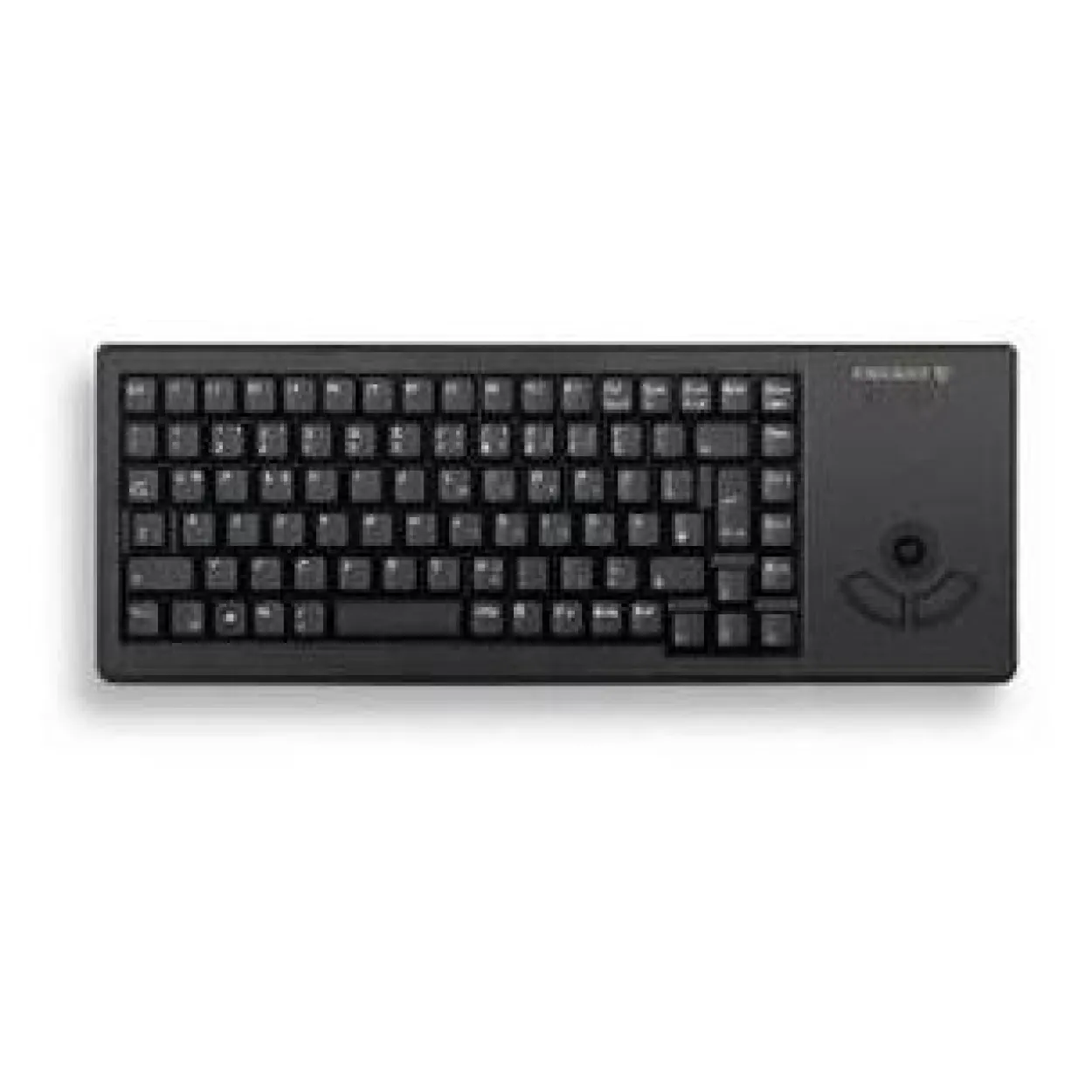 Cherry G84-5400 XS Trackball Keyboard schwarz, Cherry ML, USB, CH Layout (G84-5400LUMCH-2 XS)