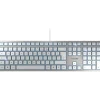 Cherry KC 6000 Slim silber, USB, BE Layout (JK-1600BE-1)