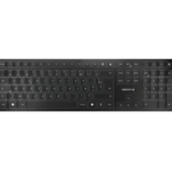 CHERRY KW 9100 Slim USB 2.4GHz Bluetooth Franzoesisch schwarz (kabellos)