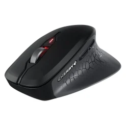 CHERRY MSW Stream Mouse Comfort 2.4 GHz und USB schwarz (kabellos)
