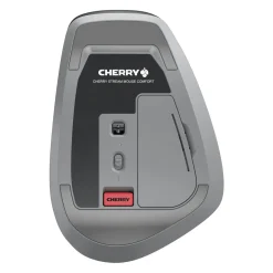 CHERRY MSW Stream Mouse Comfort 2.4 GHz und USB schwarz (kabellos)