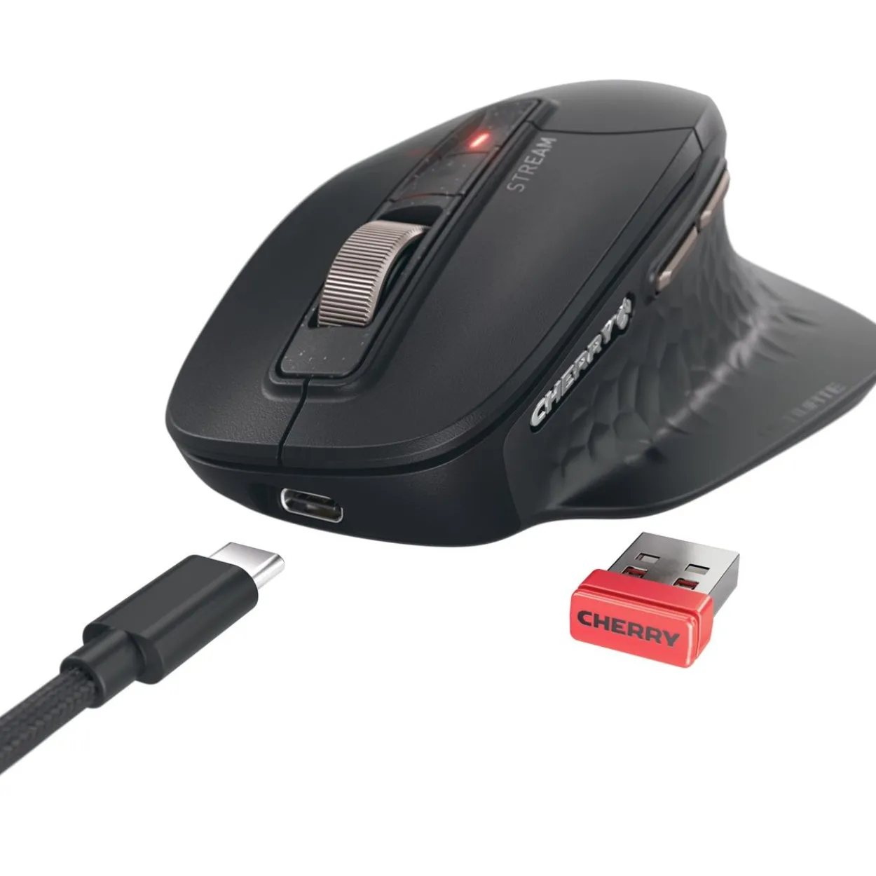 CHERRY TAS STREAM DESKTOP Ultimate DE schwarz
