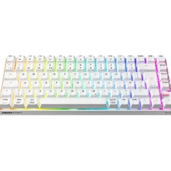 CHERRY Xtrfy K33 Compact Wireless weiß USB weiß (kabellos)