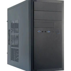 Chieftec HT-01B Mini Tower ohne Netzteil schwarz