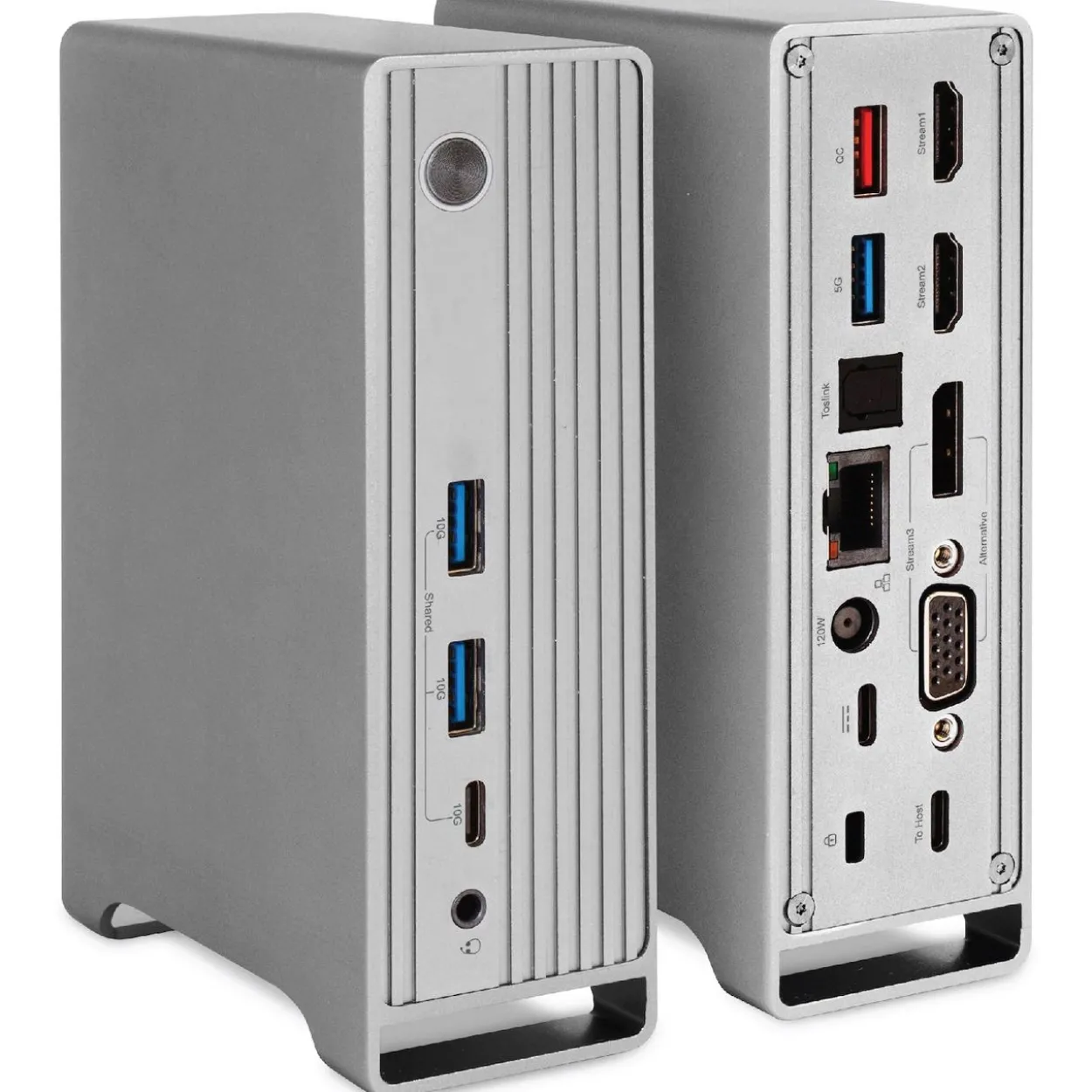 Club3D 4K ChargingDock USB-C ->6xUSB3/DP/2xHDMI/VGA/LAN 120W