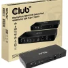 Club3D KVM Switch 4K60Hz 2x USB-C> HDMI/DP/3xUSB/2xUSB-C/LAN retail
