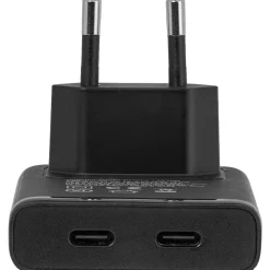 Club3D Ladegerät 2xUSB Typ C Slim PD3.1 65W, GaN retail