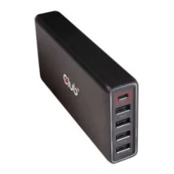 Club 3D Schnellladegerät 1xUSB Typ C, 4xUSB Typ A, PD 111W