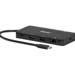 Club 3D USB-C 9in1-HUB >2xHDMI/2xUSB/USB-C/LAN 4K60Hz PD100W retail