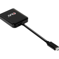 Club 3D USB-Hub USB 3.2 Typ C > 2x DP 4K60Hz St/Bu retail
