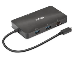 Club 3D USB-7-in1-HUB USB-C > 2xDP/2xUSB/2xUSB-C/RJ45 100W retail