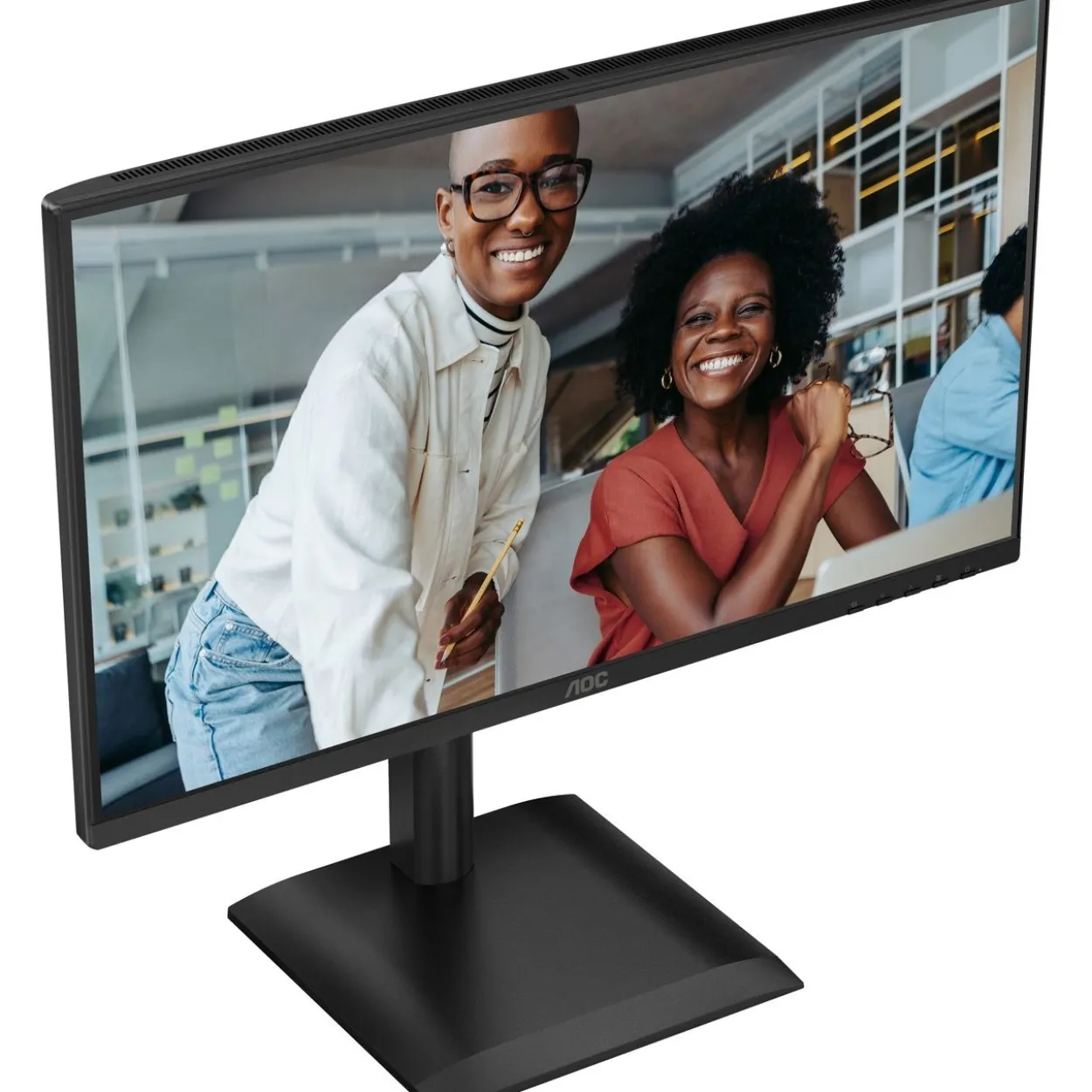 23,8" (60,47cm) AOC 24E4U schwarz 1920x1080 1x DisplayPort 1.2 / 1xHDMI 1.4 / 1xVGA