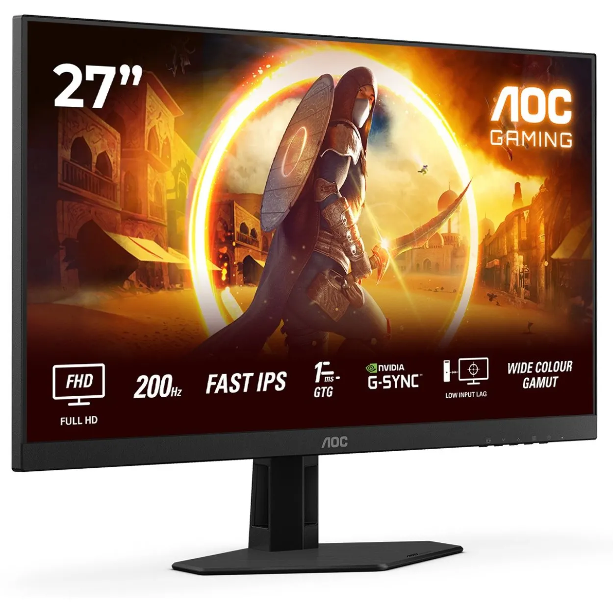 27" (68,58cm) AOC 27G4HRE schwarz 1920x1080 1xDisplayPort 1.4 / 2xHDMI 2.0
