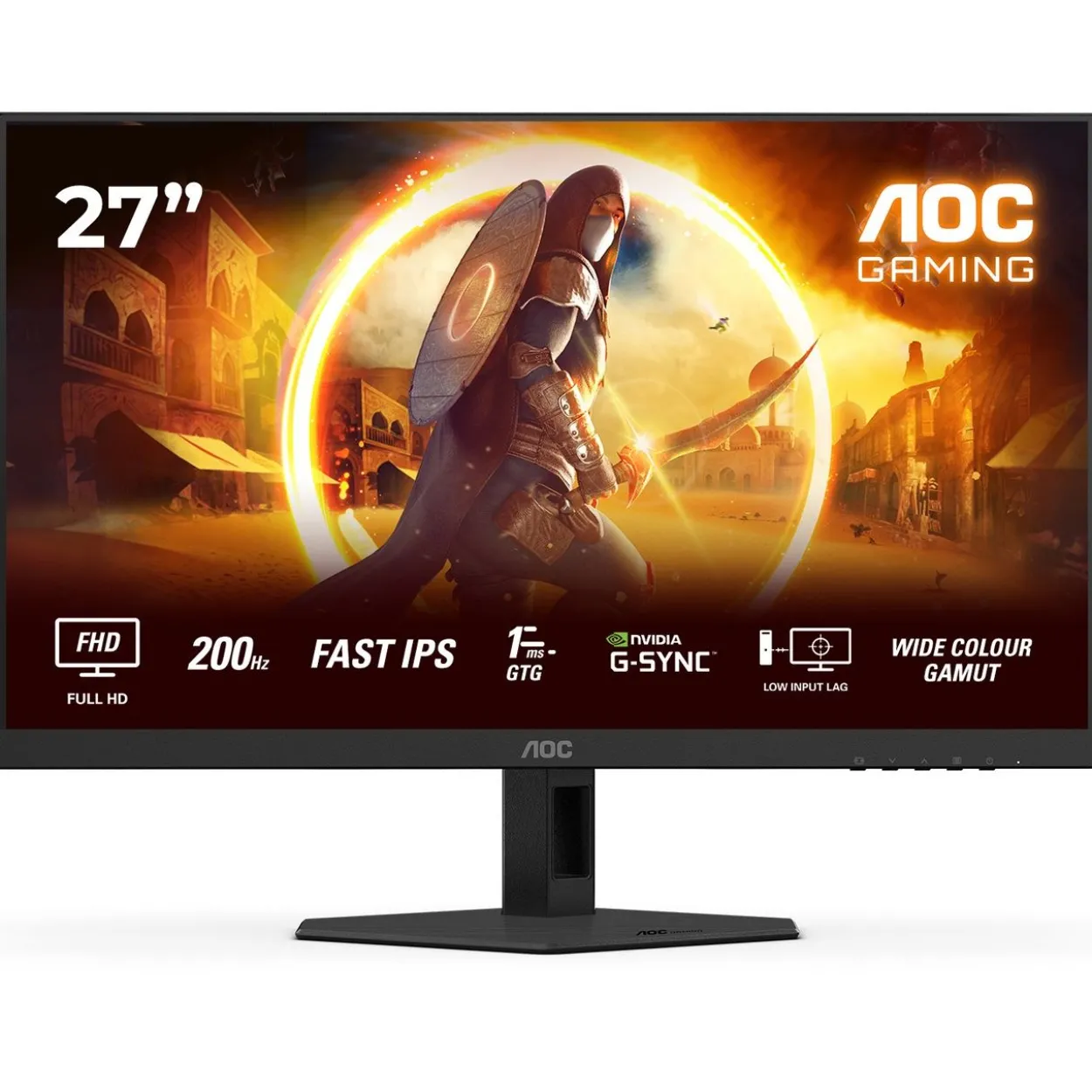 27" (68,58cm) AOC 27G4HRE schwarz 1920x1080 1xDisplayPort 1.4 / 2xHDMI 2.0