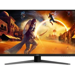 32" (81,28cm) AOC U32G4U schwarz/rot 3840x2160 1xDisplayPort 1.4 / 2x HDMI 2.1
