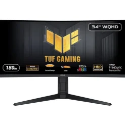 34" (86,36cm) Asus TUF Gaming VG34VQL3A schwarz 3440x1440 2xDisplayport 1.4 / 2xHDMI 2.0