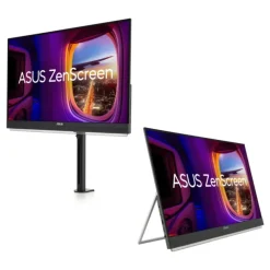 27" (68,58cm) Asus ZenScreen MB27ACF schwarz/silber 2560x1440 1xHDMI 1.4 / 1x USB-C mit Displayport