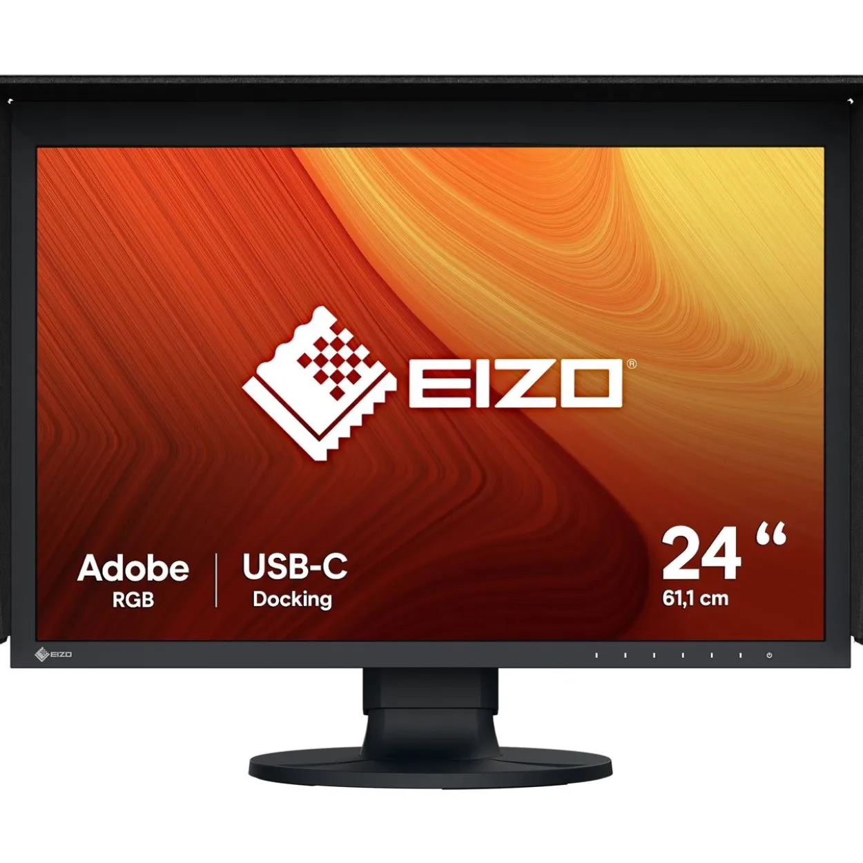 24.1" (61,21cm) EIZO ColorEdge CG2400S schwarz 1920x1200 1xDisplayPort / 1xHDMI / 1x USB-C mit Displayport