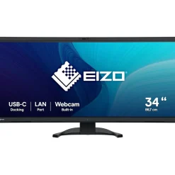 34.1" (86,61cm) EIZO FlexScan EV3450XC schwarz 3440x1440 1xDisplayPort / 1x USB 3.0 / 2xHDMI