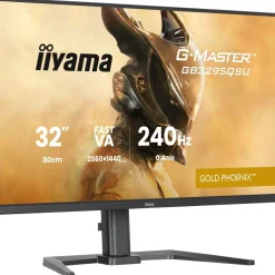 31.5" (80,01cm) iiyama G-MASTER GB3295QSU-B1 schwarz 2560x1440 1xDisplayPort 1.4 / 2x HDMI 2.1