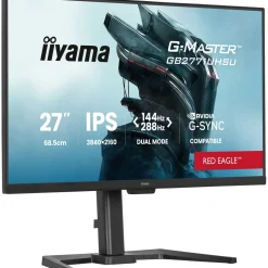 27" (68,58cm) iiyama G-MASTER GB2771UHSU-B1 schwarz 3840x2160 1xDisplayPort 1.4 / 2x HDMI 2.1