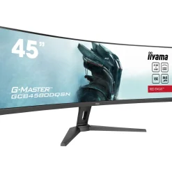 44.5" (113,03cm) iiyama G-MASTER GCB4580DQSN-B1 schwarz 5120x1440 1xDisplayPort 1.4 / 1xUSB-C 3.0 mit DisplayPort 1.4 / 2x HDMI 2.1