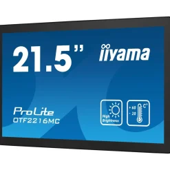21,5" (54,61cm) iiyama ProLite OTF2216MC-B1 schwarz 1920x1080 1xDisplayPort / 1xHDMI / 1xVGA