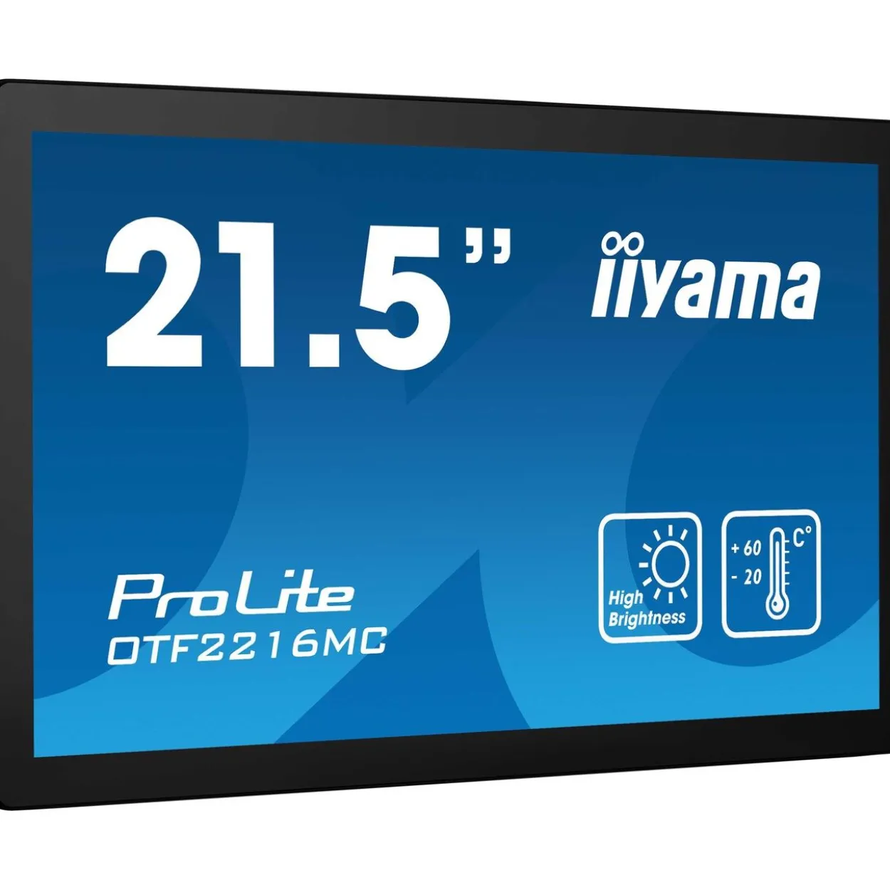 21,5" (54,61cm) iiyama ProLite OTF2216MC-B1 schwarz 1920x1080 1xDisplayPort / 1xHDMI / 1xVGA