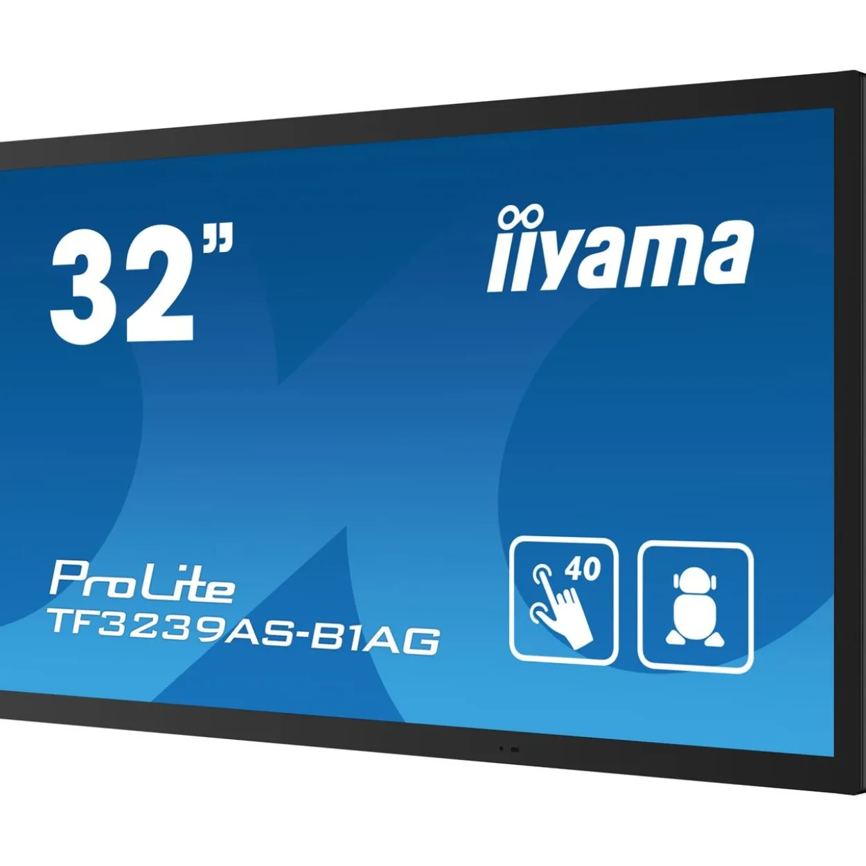 31.5" (80,01cm) iiyama ProLite TF3239AS-B1AG schwarz 1920x1080 1x DisplayPort 1.2 / 2xHDMI 2.0